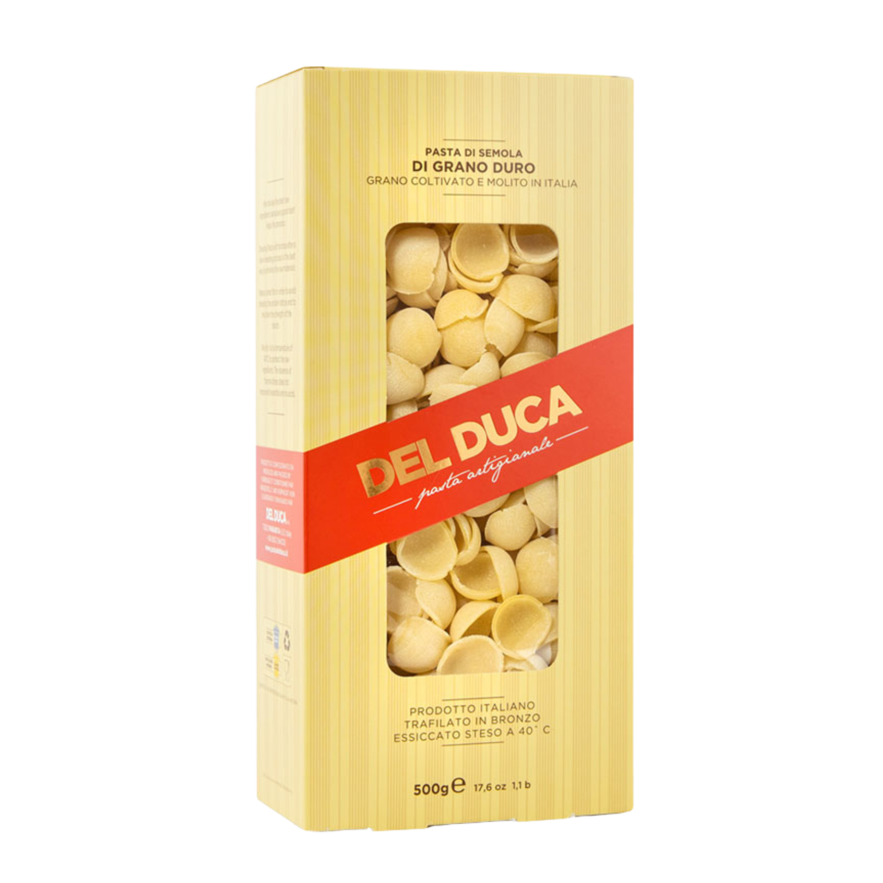 Pasta Orecchiette, Del Duca, 500 g