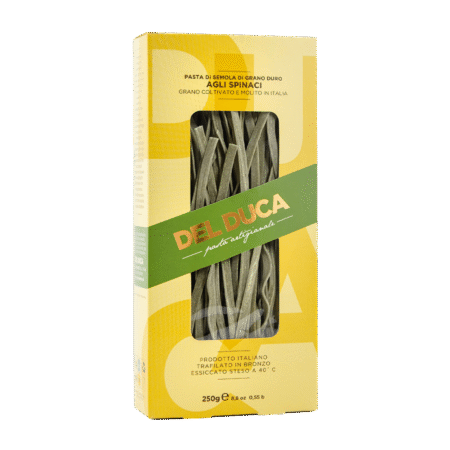 Pasta Fettuccine Spinatiga, Del Duca, 250 g