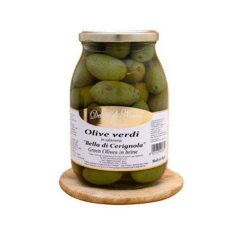 Oliivid “Bella di Cerignola 3G” soolvees, 1062 g