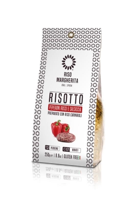 Risoto punase paprika ja vorstiga, Riso Margherita, 250 g