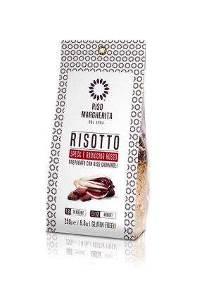 Risoto specki ja punase radicchioga, Riso Margherita, 250 g
