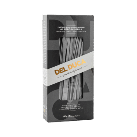 Pasta Fettuccine Al Nero Di Seppia (seepiaga), Del Duca, 250 g