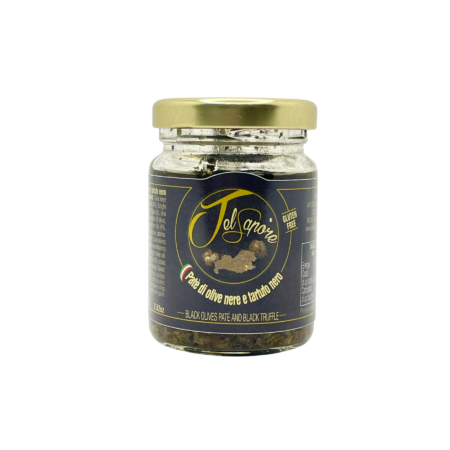 Musta oliivi ja musta trühvli pasteet, 80 g